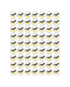 CAS | CW Hard Hat stickers